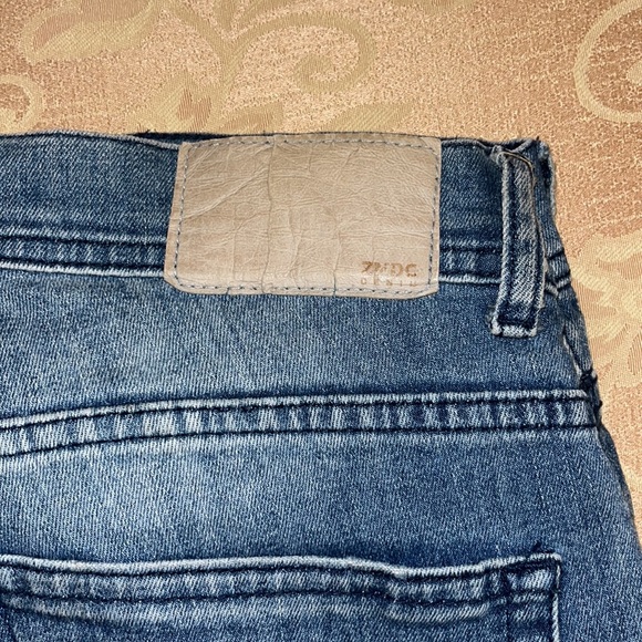 ZARA RIBBED / DISTRESSED JEANS SKINNY - Picture 4 of 4